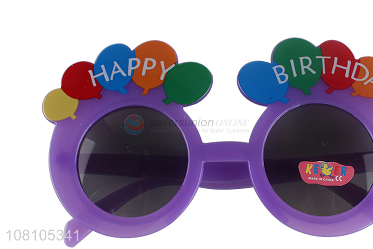 Yiwu market happy birthday party glasses funny party sunglasses