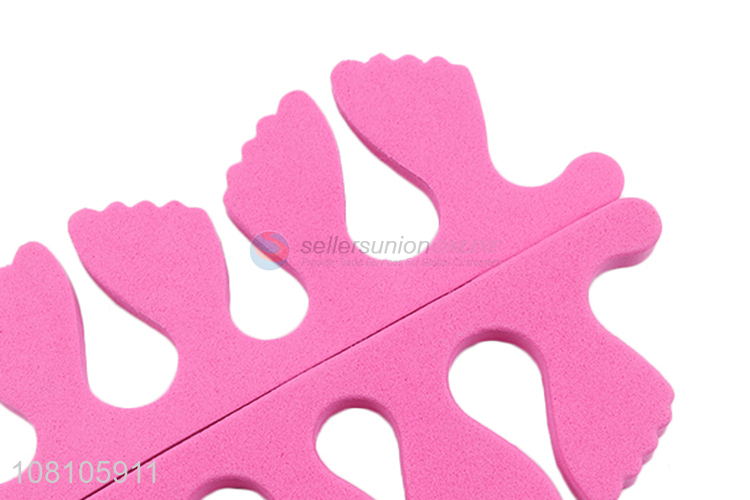 Factory direct sale disposable toe separator for nail salon