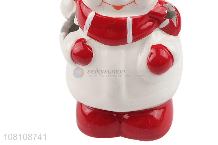 Hot selling christmas party ceramic decoration ornaments