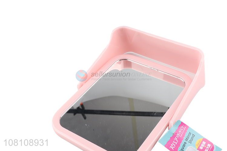 Factory wholesale plastic double-sided mirror home desktop mirror