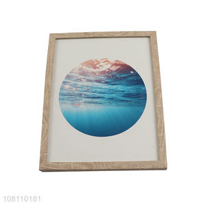 Hot products wooden home decoration photo frame for sale
