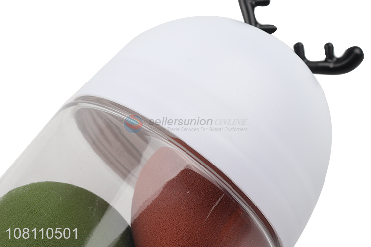 New arrival multicolor portable bottled beauty egg for ladies