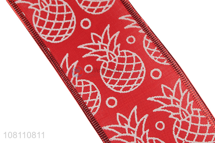 Custom Fruit Pattern Festival Decorative Ribbon Fashion Ribbon