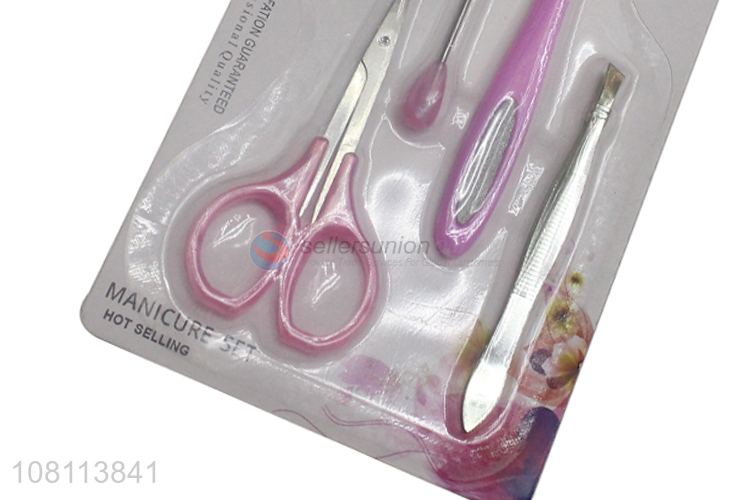 Latest products reusable nail care beauty manicure set