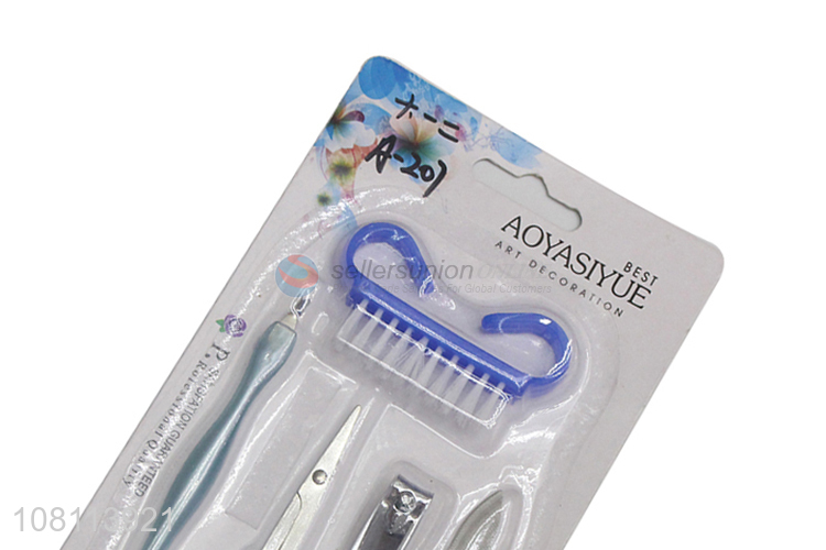 Hot products 5pieces nail beauty manicure set for sale