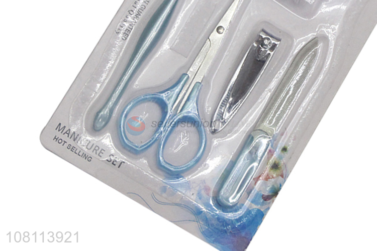 Hot products 5pieces nail beauty manicure set for sale