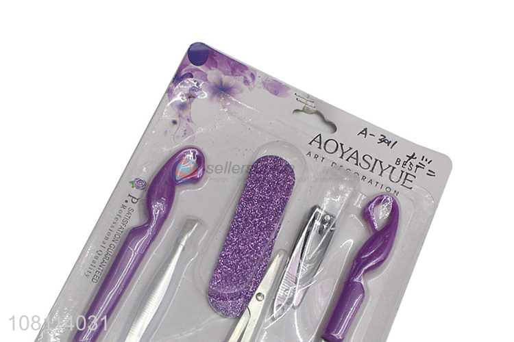 Good selling daily use nail care manicure set wholesale
