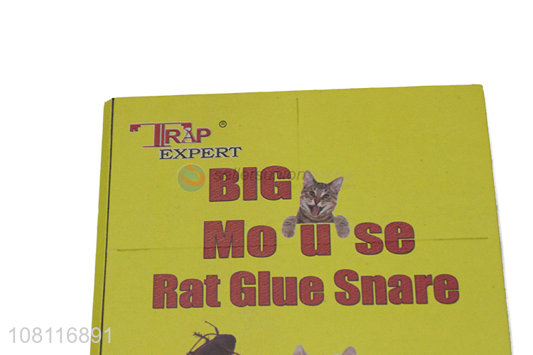 Factory wholesale big mouse rat glue snare household mousetrap