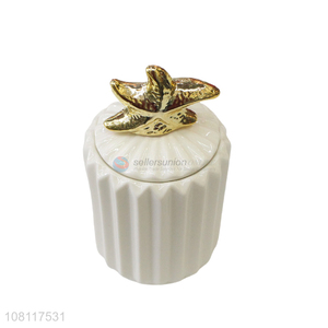 Recent design ceramic jewelry <em>box</em> creative starfish <em>candy</em> <em>box</em>