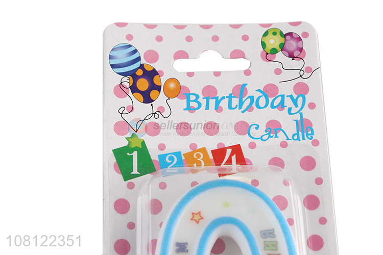 China wholesale eco-friendly number birthday candle for cake