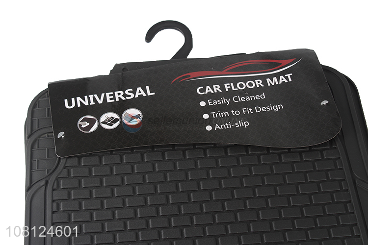 High Quality 4 Pieces Anti-Slip Car Floor Mat Set