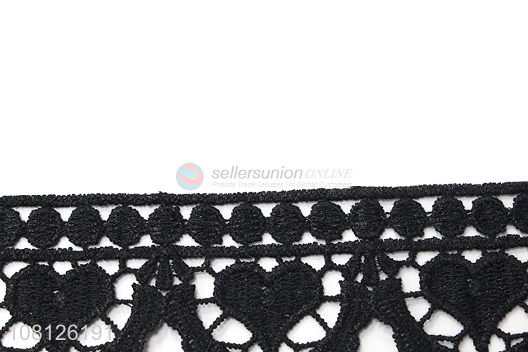 China products black soft touching sewing lace trims