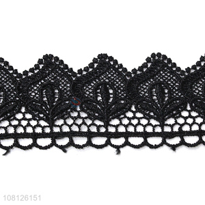 China factory lace trim garment embroidery decoration for sale