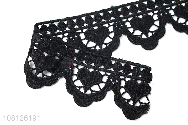 China products black soft touching sewing lace trims