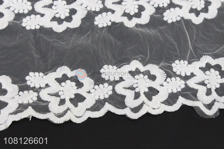 China factory decorative clothing polyester lace trim