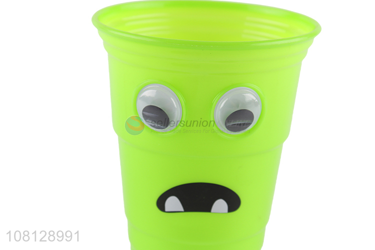 Online wholesale funny plastic cup Halloween cartoon water cup