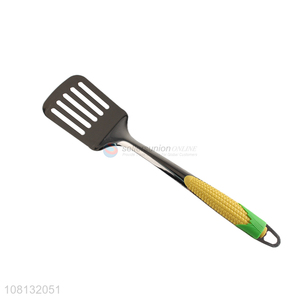 Personalized Corn Shaped Handle Slotted Turner For Sale