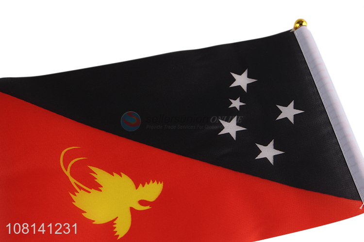 Wholesale Polyester Hand Held Flag With Pole