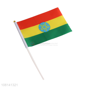 New Arrival Mini National Flag Cheap Hand Held Flag