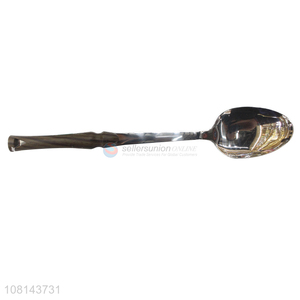 Good price stainless steel long rice scoop wholesale