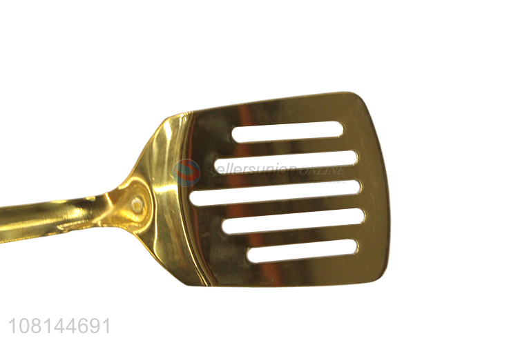 China products stainless steel slotted spatula for kitchen