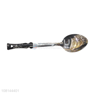 China supplier silver stainless steel dinner spoon