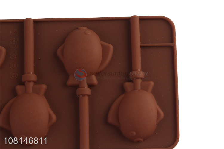 New Design Personalized Candy Molds Silicone Lollipop Mold