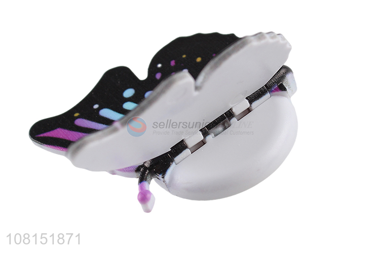 New arrival creative butterfly stand plastic phone holder