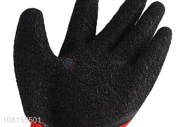 New product 13 stitches latex crinkle industrial work gloves