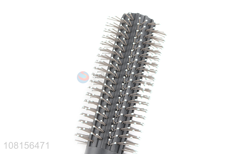 Popular products round grey curly hair comb for daily use