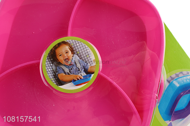 Hot products safety non-toxic baby bowl plates for dinner