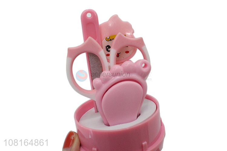 Yiwu market safety baby manicure set for personal care