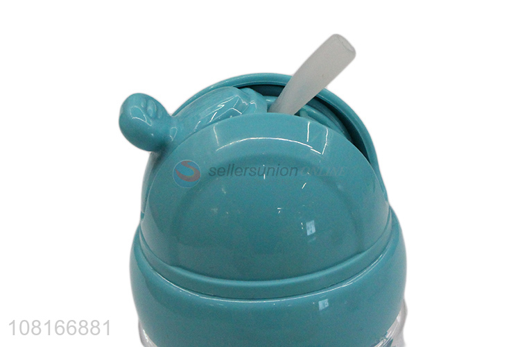 China supplier plastic water cup portable straw cup for babies