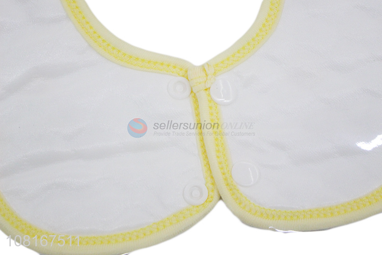 Yiwu supplier printed cotton bibs baby saliva towel