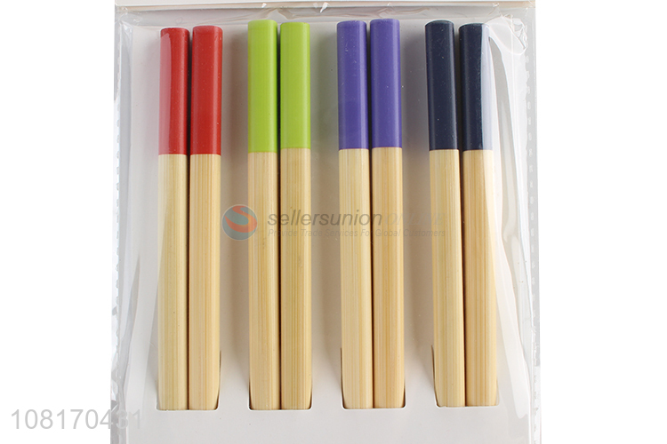 Yiwu wholesale printed bamboo chopsticks for household