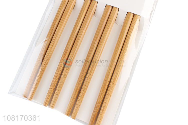 Good wholesale price household printed bamboo chopsticks