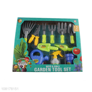 Wholesale pretend play garden tools toy gifts for kids