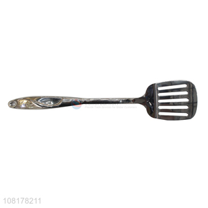 Good quality stainless steel slotted spatula for sale