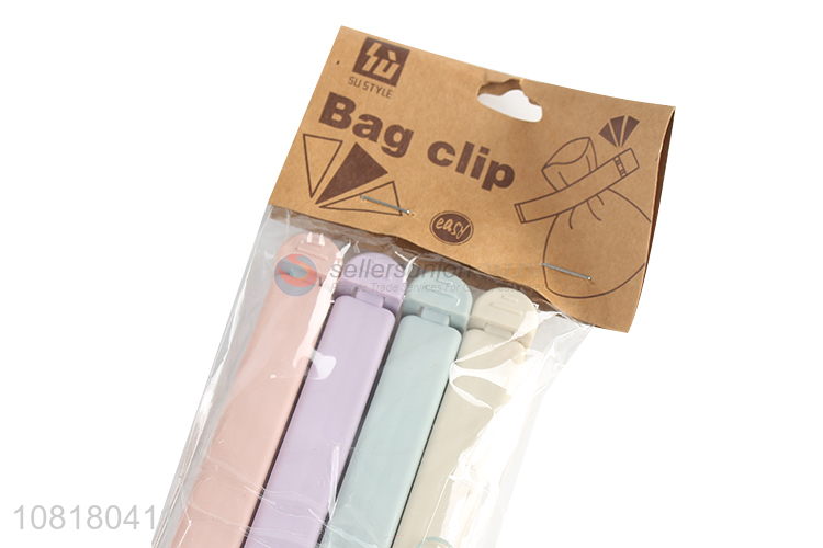New arrival plastic snacks bag sealing clips plastic chip clips