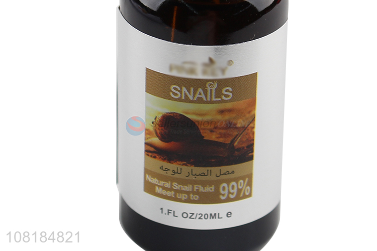 Hot Selling Natural Snail Fluid Skin Repair Facial Serum