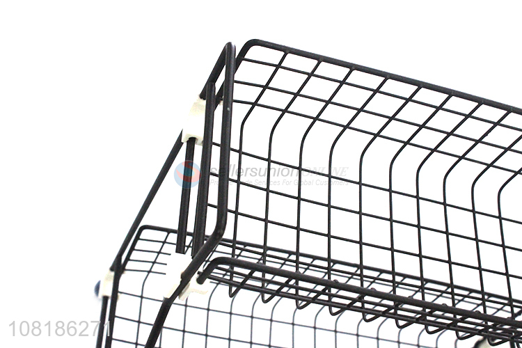 High quality creative iron storage rack for sale