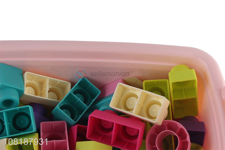 Hot selling eco-friendly baby early education soft building blocks toys