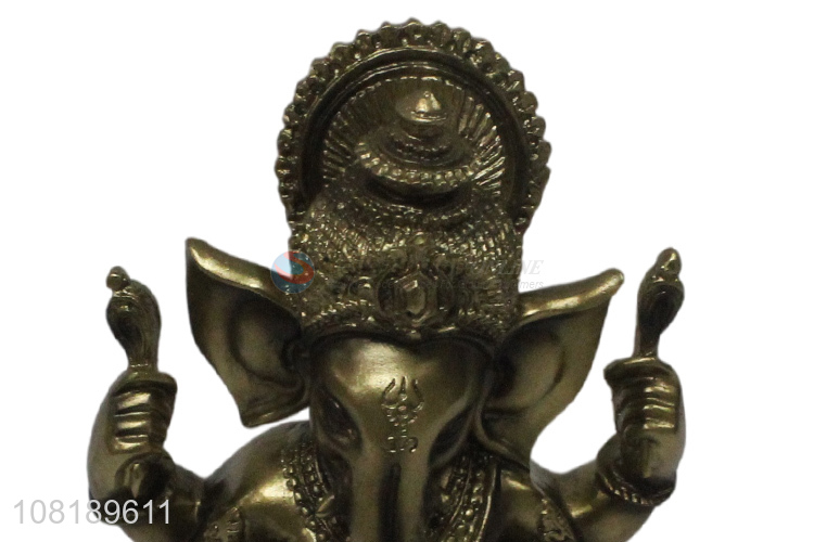 Low price Indian elephant god ornament for temple