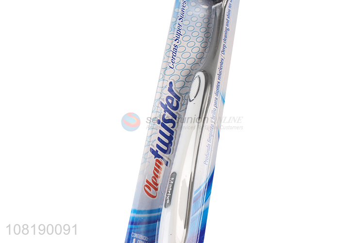 Good Sale Deep Cleaning Toothbrush With Plastic Handle