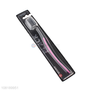 New Design Plastic Handle Soft Toothbrush For Adult