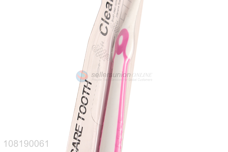 New Style Soft Nylon Toothbrush With Plastic Handle