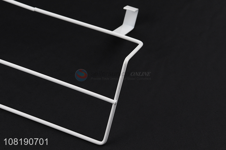 Best selling white towel hanger rack shelf over door for bathroom