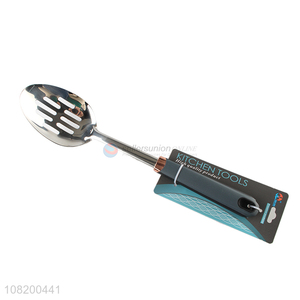 Good quality creative long handle dinner spoon for sale