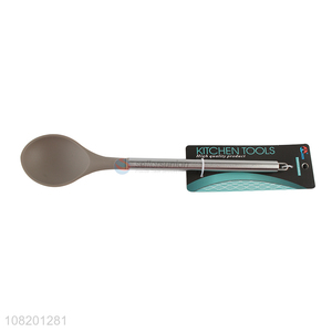 New products food-grade silicone dinner spoon