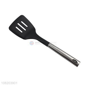 Wholesale heat resistant nylon slotted turner kitchen slotted spatula